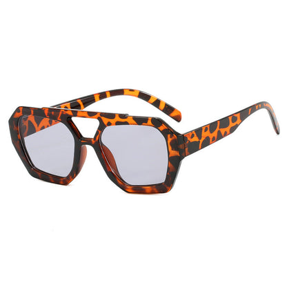 Warren – Große Leoparden-Sonnenbrille für den Sommer