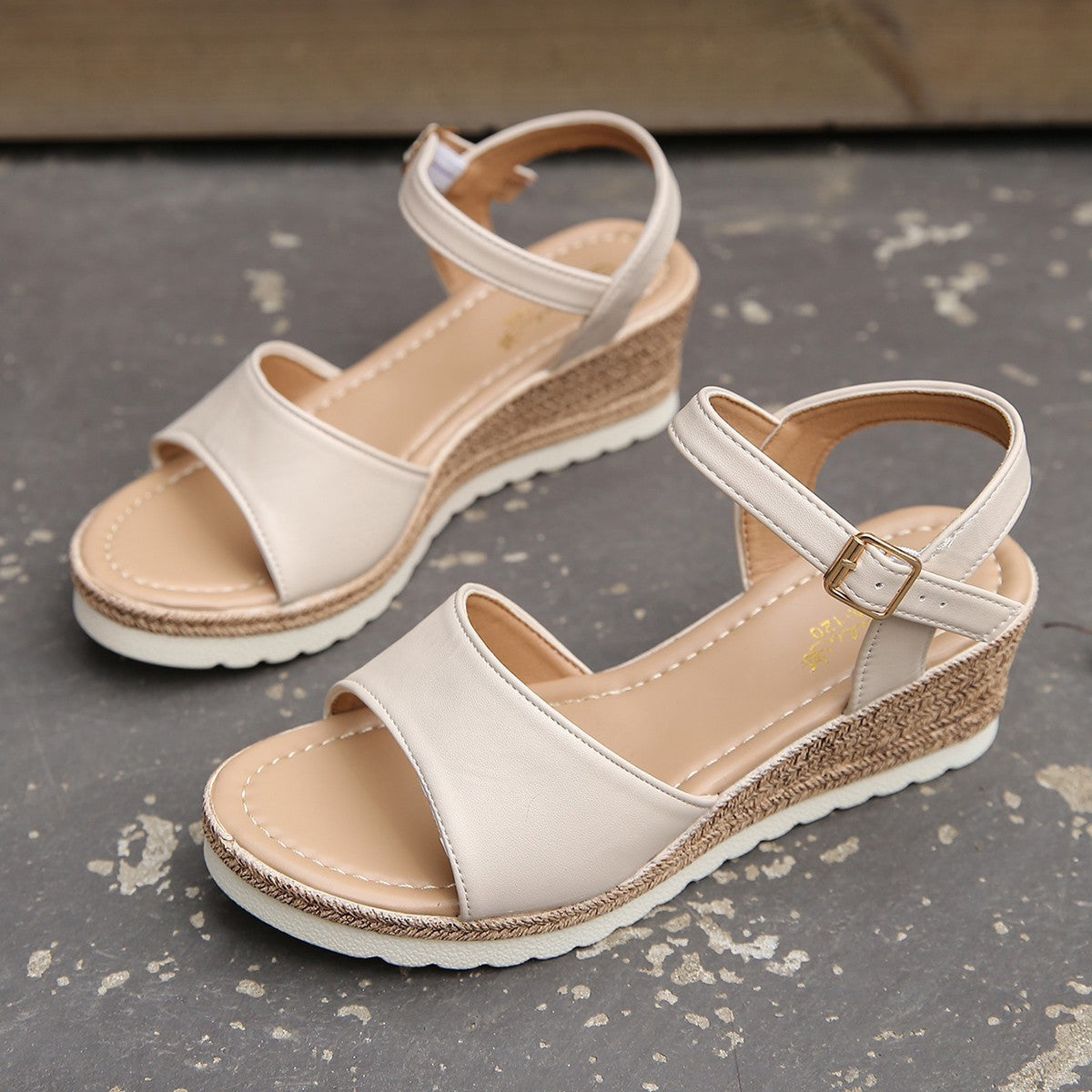 Lily – Plattform Sandalen mit Schnalle für Damen im Sommer