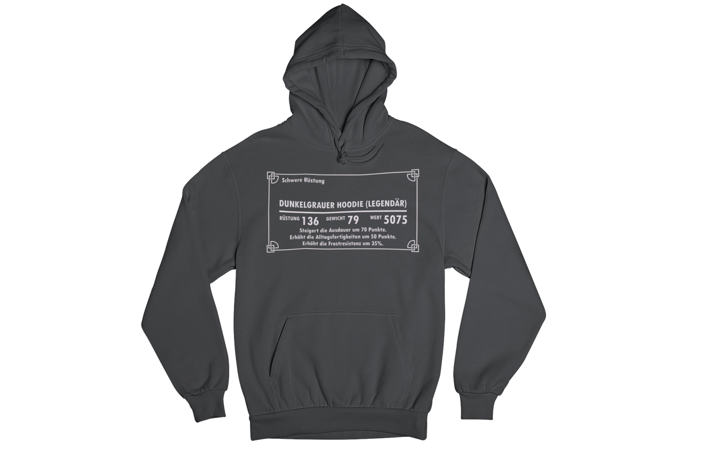 Ryan – Unisex Statement Hoodie mit einzigartigem Rezept-inspiriertem Grafikdesign