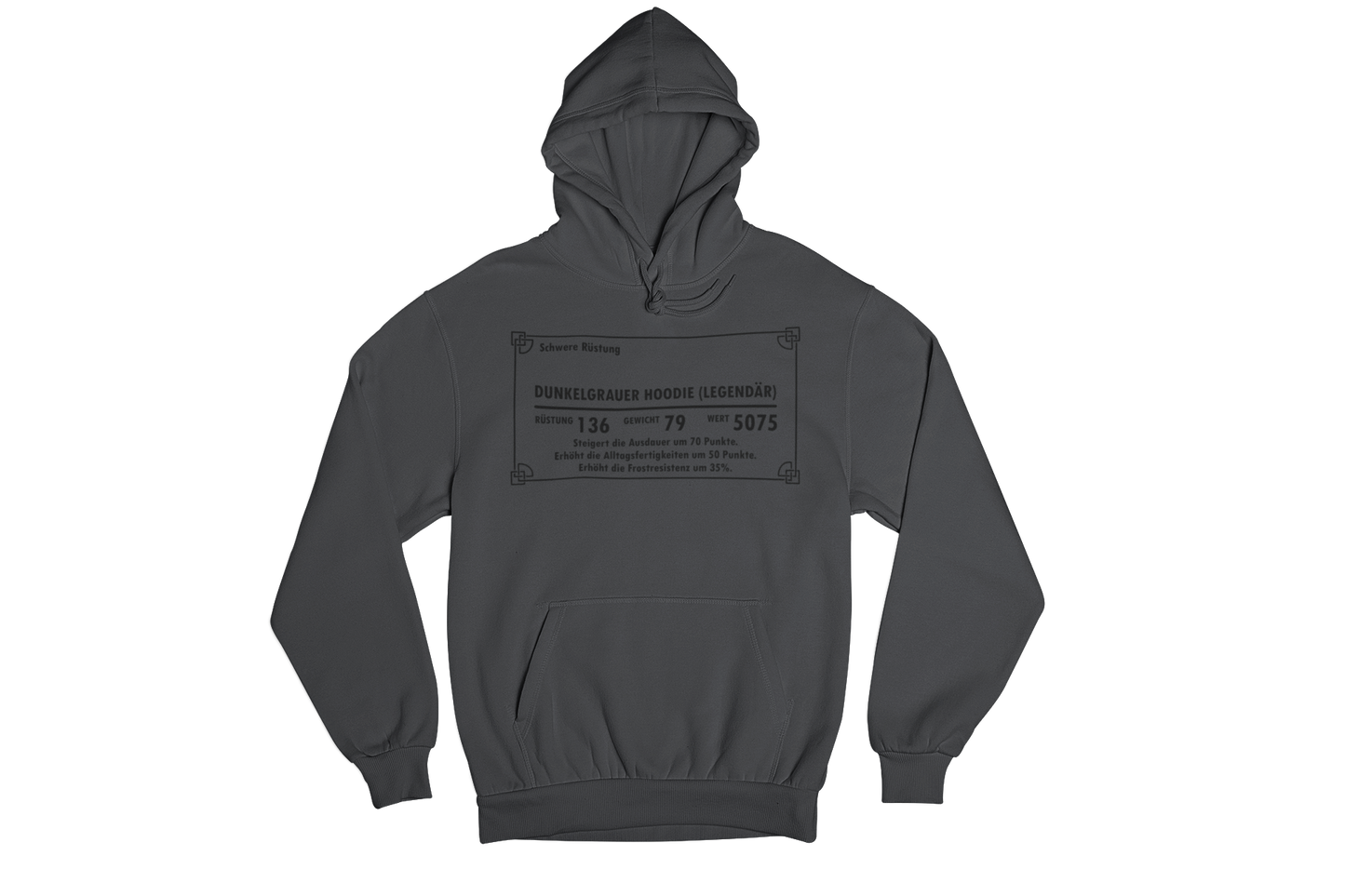 Ryan – Unisex Statement Hoodie mit einzigartigem Rezept-inspiriertem Grafikdesign