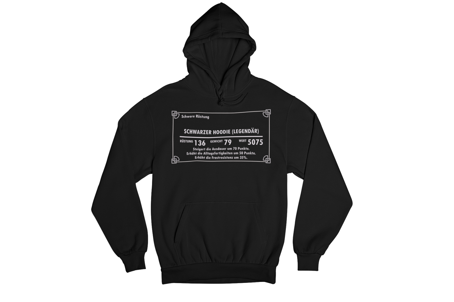 Ryan – Unisex Statement Hoodie mit einzigartigem Rezept-inspiriertem Grafikdesign