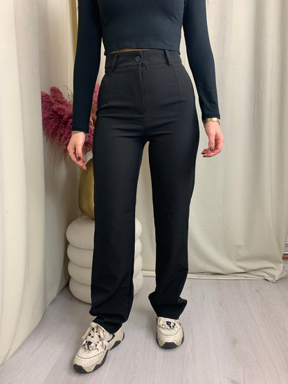 Nicole – Elegante Damen Powerhose in Schwarz