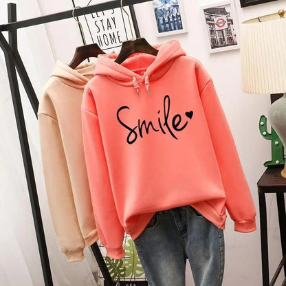 Sophia – Unisex Kapuzenpullover mit Smile-Print