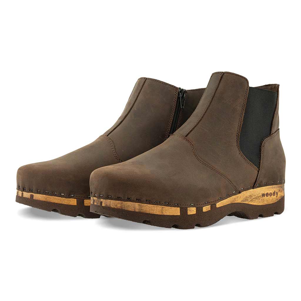 Perry – Herren Chelsea Boots mit Holzsohle – Zeitlose Eleganz und Komfort