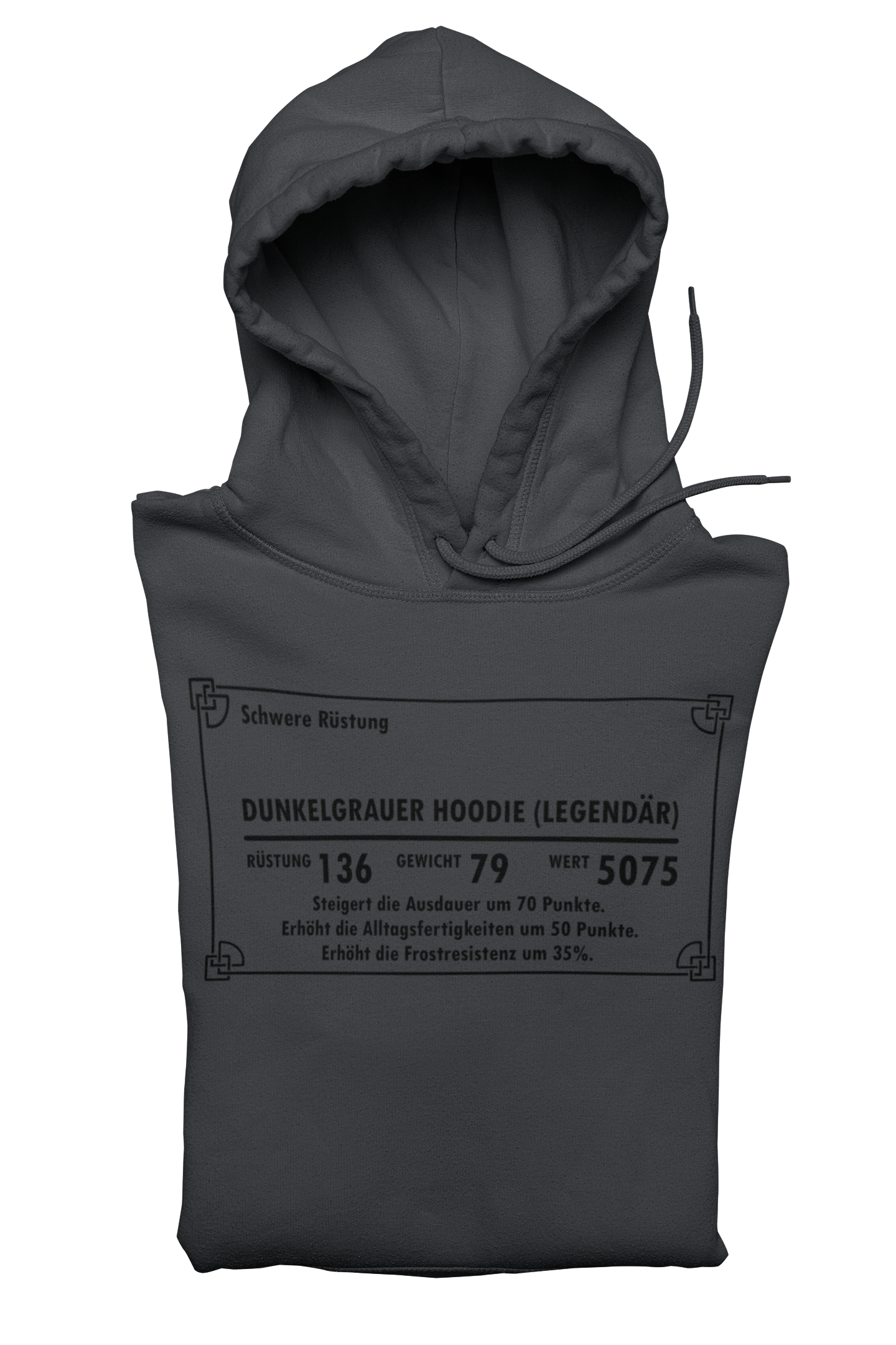 Ryan – Unisex Statement Hoodie mit einzigartigem Rezept-inspiriertem Grafikdesign