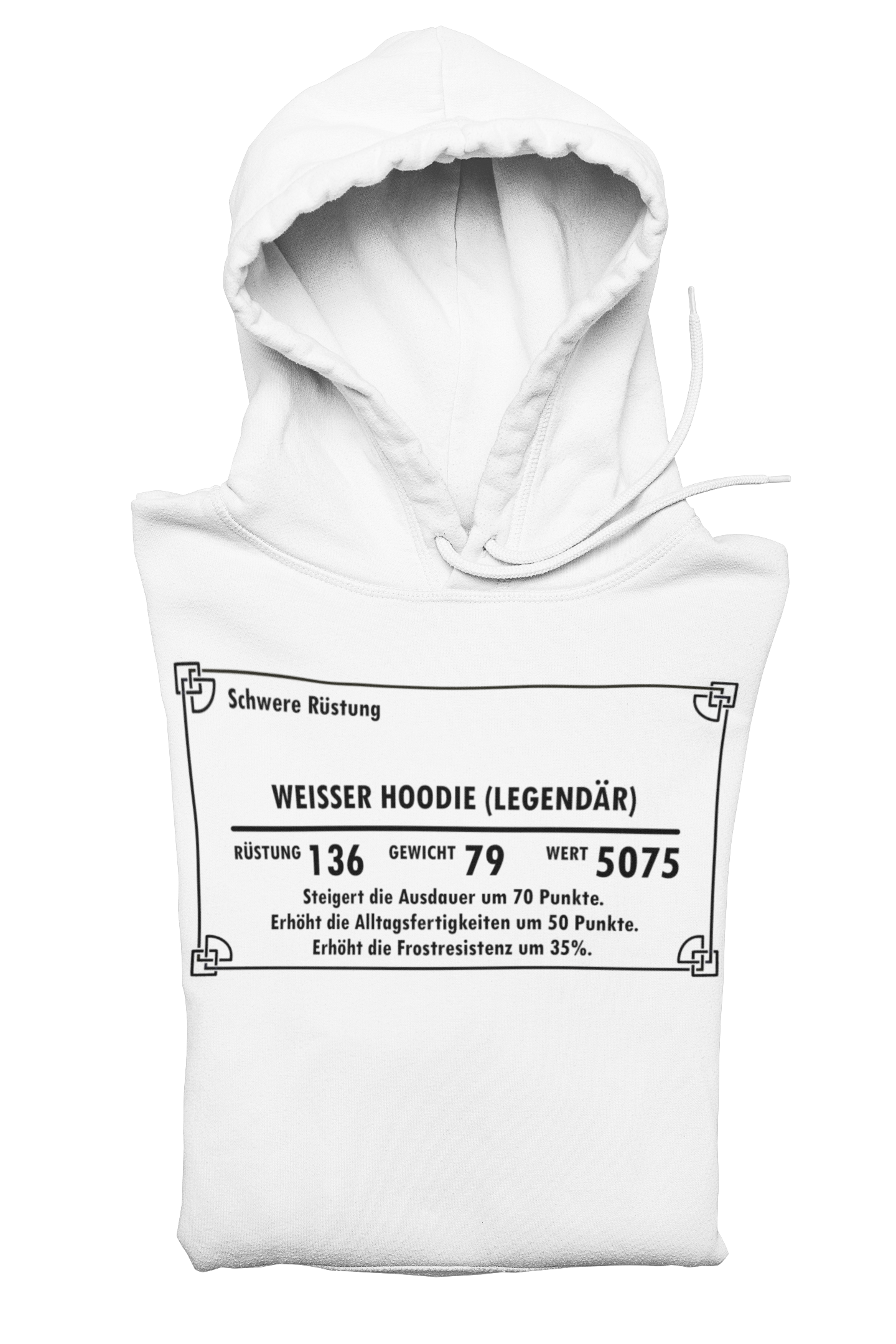 Ryan – Unisex Statement Hoodie mit einzigartigem Rezept-inspiriertem Grafikdesign