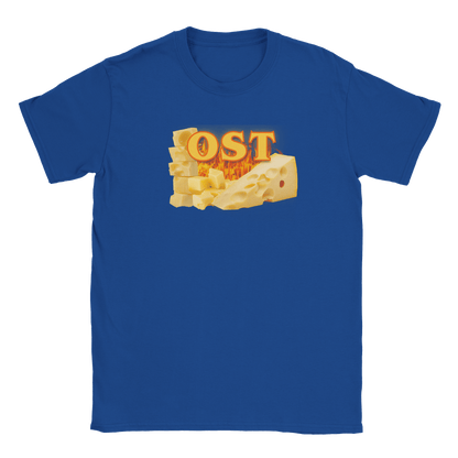 Sarah – Unisex T-Shirt mit Käse-Print