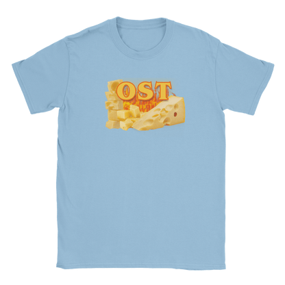 Sarah – Unisex T-Shirt mit Käse-Print