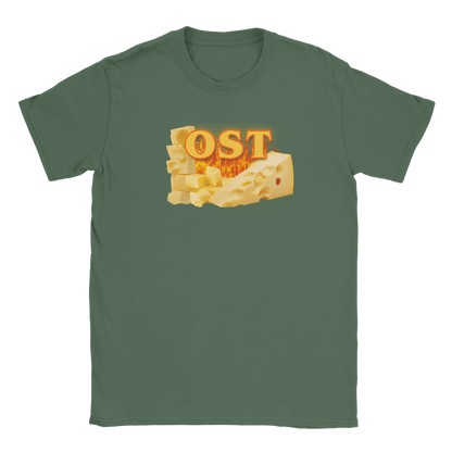 Sarah – Unisex T-Shirt mit Käse-Print