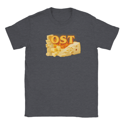 Sarah – Unisex T-Shirt mit Käse-Print