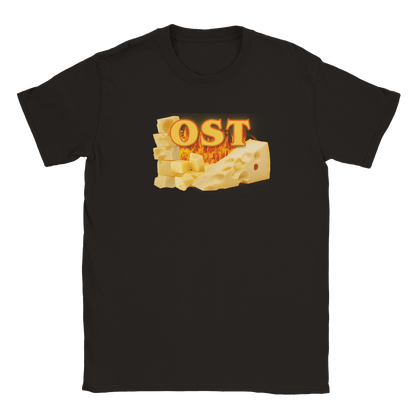 Sarah – Unisex T-Shirt mit Käse-Print