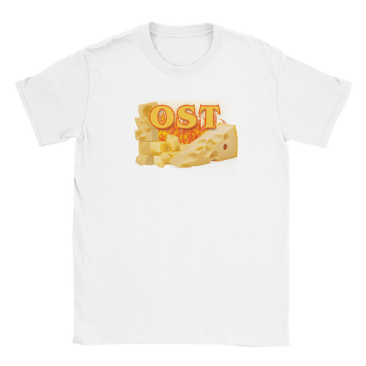 Sarah – Unisex T-Shirt mit Käse-Print