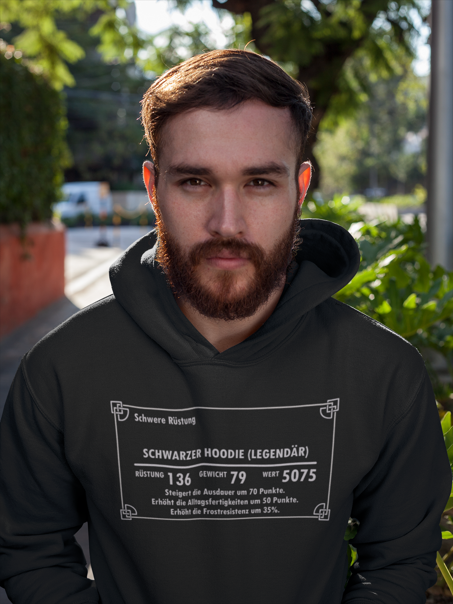 Ryan – Unisex Statement Hoodie mit einzigartigem Rezept-inspiriertem Grafikdesign