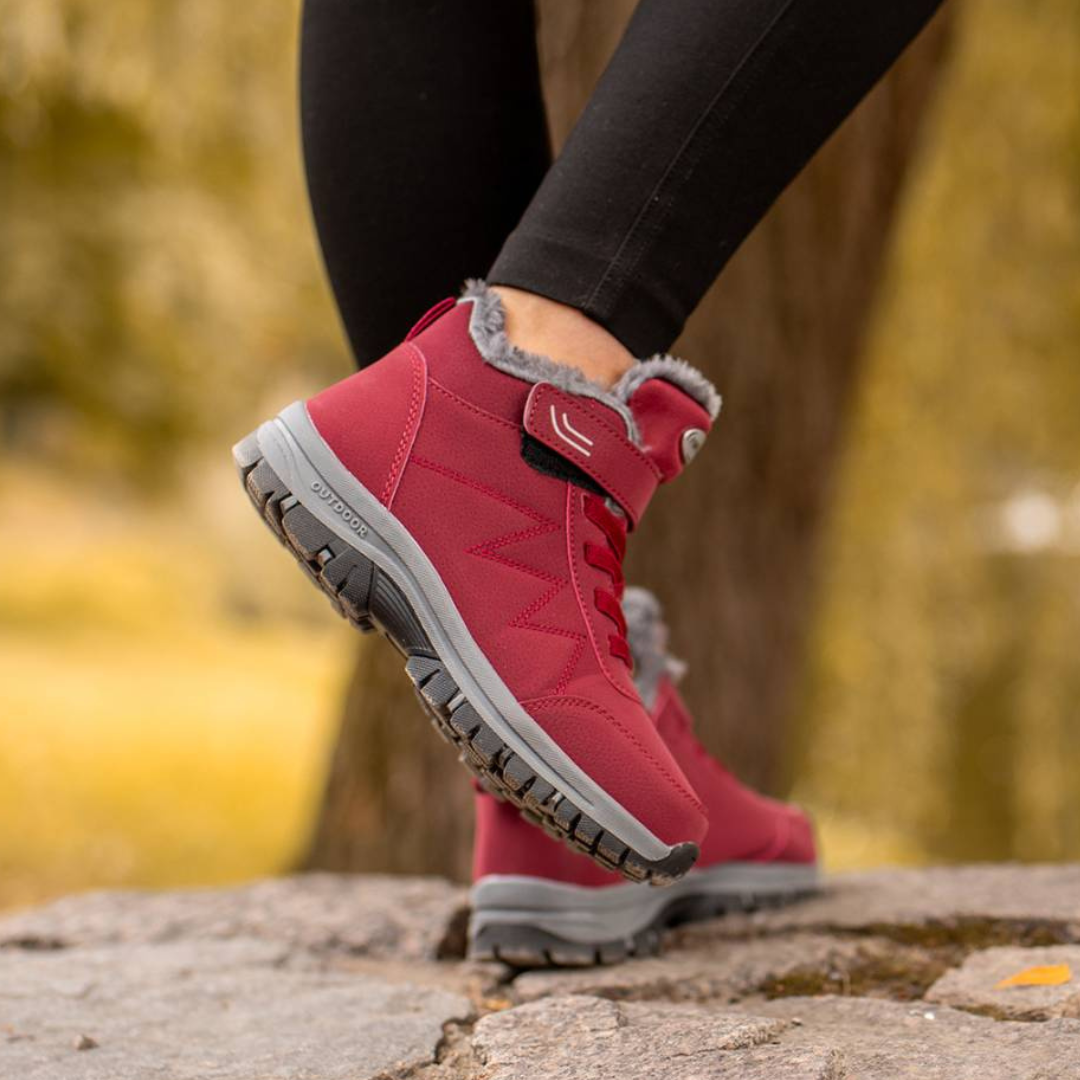 Betty – Hohe Ergonomische Winter OrthoSneakers mit Fleecefutter