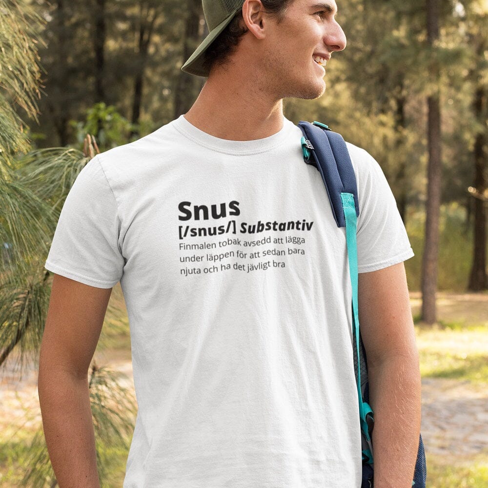 Robbie – Unisex Snus Bedrucktes T-Shirt