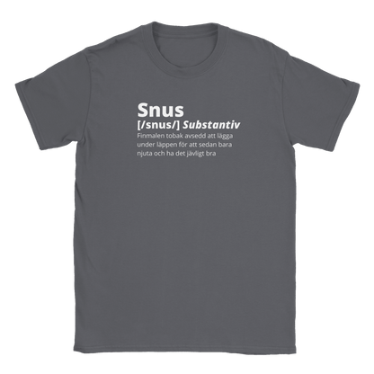 Robbie – Unisex Snus Bedrucktes T-Shirt