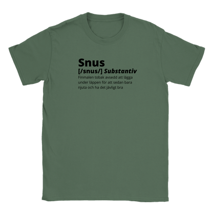 Robbie – Unisex Snus Bedrucktes T-Shirt