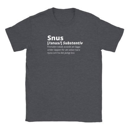 Robbie – Unisex Snus Bedrucktes T-Shirt