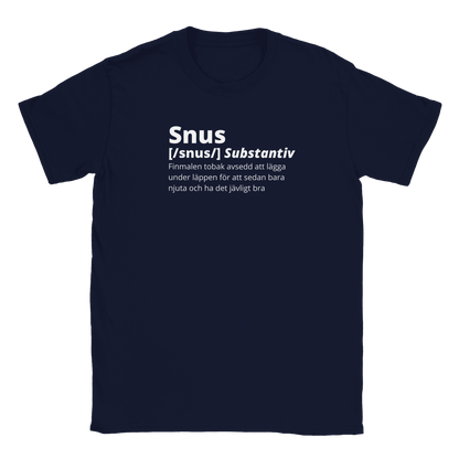 Robbie – Unisex Snus Bedrucktes T-Shirt